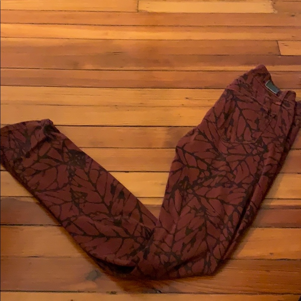 Paige patterned skinny jeans